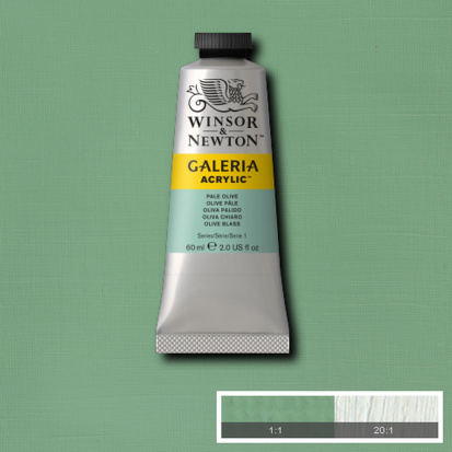 Акрил "Galeria" бледно-оливковый 60мл